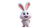 Magical Bunny Character Vinyl Car Decal Sticker – Waterproof & UV-Resistant 5.4