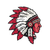 Native American Chief V14 Vinyl Car Decal Sticker – Waterproof & UV-Resistant 6.826666666666667"