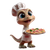 Baby Dinosaur Chef V2 Vinyl Car Decal Sticker – Waterproof & UV-Resistant 3.4133333333333336"