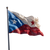 Panama Flag Waving Vinyl Car Decal Sticker – Waterproof & UV-Resistant 3.4133333333333336"