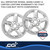 4x Transform Your Wheels with IMPOSTOR 16 Inch Snap-On Wheel Skins | Set Of 4 | Plated, Chrome Finish