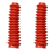 2x Skyjacker Suspensions Shock Absorber Boot B10R Red; Single