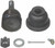 2x Moog Chassis Ball Joint | Problem Solver, OE Replacement | Grease-Penetrating Metal Design, Long Life | Corrosion-Resistant, Easy Installation
