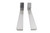2x Dee Zee Brite-Tread Running Board | Aluminum Construction | Powder Coated Silver | Non-Rusting Brite Tread | Easy Installation