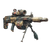 Cyberpunk Assault Rifle V2 Vinyl Car Decal Sticker – Waterproof & UV-Resistant 3.4133333333333336"