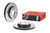 2x High Performance Brembo Brake Rotor | For Land Rover LR3 | Vented Design, Corrosion Resistant, Easy Installation