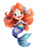Joyful Baby Mermaid Vinyl Car Decal Sticker – Waterproof & UV-Resistant 8.213333333333333"