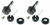 2x Enhance Your Steering! Moog Chassis Ball Joint for 1999-2018 Jeep Wrangler JK, Grand Cherokee | Greasable & Strong
