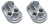 2x High Quality Oil Filter Bracket | Single Filter, Easy Installation, 1/2" NPT Inlet & Outlet
