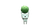 Pixelated Character Triumph Vinyl Car Decal Sticker – Waterproof & UV-Resistant 2.72"