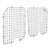 2x Heavy-Duty Window Screens | Fits 2015-2019 Ford Transit Models | Set of 2