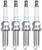4x NGK Laser Iridium Spark Plug | Compatible with 2016-2018 Honda Civic | Superior Anti-Corrosion | Prevents Flashover