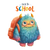 Cute Backpack Monster Vinyl Car Decal Sticker – Waterproof & UV-Resistant 6.826666666666667"