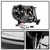 2x Enhance Your Toyota Tacoma 2005-2010 | Spyder Halogen Headlight Set | Clear Lens, Chrome Housing | 2pc
