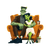 Frankenstein'S Cuddling Bride Vinyl Car Decal Sticker – Waterproof & UV-Resistant 6.826666666666667"