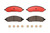4x Upgrade your Brake System | Brembo Ceramic Brake Pads | 2004-2007 Ford Freestar Mercury Monterey