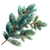 Christmas Tree Branch Vinyl Car Decal Sticker – Waterproof & UV-Resistant 6.826666666666667"