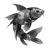 Abstract Geometric Fish V3 Vinyl Car Decal Sticker – Waterproof & UV-Resistant 6.826666666666667"