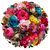 Vibrant Floral Arrangement Vinyl Car Decal Sticker – Waterproof & UV-Resistant 6.826666666666667"