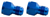 2x RHP 950 Series Adapter Fitting | -10 AN Female To -8 AN Male | Anodized Blue Aluminum
