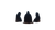 Hooded Figures Gathering V3 Vinyl Car Decal Sticker – Waterproof & UV-Resistant 2.72"