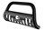 2x Enhance Your Toyota RAV4 | 2-1/2 Inch Black Bull Bar with Skid Plate - Bolt On Mounting