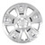 4x Chrome Plated 17 Inch Wheel Covers | Set of 4 | Ford Escape 2013-2019