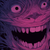 Anxiety Monster Manifestation Vinyl Car Decal Sticker – Waterproof & UV-Resistant 3.4133333333333336"