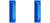2x Polyform Boat Fender | G-2 Blue | Ribbed Cylinder | For 10-15 Ft Boat | Twin Eye Design
