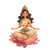 Goddess Lakshmi V13 Vinyl Car Decal Sticker – Waterproof & UV-Resistant 3.4133333333333336"