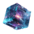 Futuristic Crystal Cube Vinyl Car Decal Sticker – Waterproof & UV-Resistant 6.826666666666667"