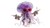 Karate Jellyfish Alien Vinyl Car Decal Sticker – Waterproof & UV-Resistant 2.72"