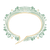 Art Nouveau Speech Bubble Vinyl Car Decal Sticker – Waterproof & UV-Resistant 3.4133333333333336"
