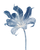 Ethereal Flower Blueprint Vinyl Car Decal Sticker – Waterproof & UV-Resistant 4.0"