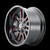 4x Mayhem Apollo 8115 Wheels 20x9 - Ford F-250 F-350 Excursion | Gloss Black With Prism Red Accents