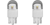 2x Ultra Bright 7440 LED Turn Signal Bulbs | White | Set Of 2