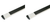 2x Westin Automotive Premier Polished Stainless Steel Nerf Bar | 6 Inch Oval Straight with Step Pads | Stylish, Wide Step Tubes & Molded End Caps | No Drilling Required