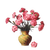Pink In Vase Vinyl Car Decal Sticker – Waterproof & UV-Resistant 6.826666666666667"