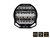 2x Triple-R Sentinel Elite Driving Light | 9 Inch Round | 32 LED Bulbs | Combo Beam