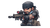 Chibi Sniper Marcus Vinyl Car Decal Sticker – Waterproof & UV-Resistant 5.4