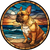 French Bulldog Sunrise Vinyl Car Decal Sticker – Waterproof & UV-Resistant 6.826666666666667"