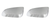 2x Upgrade Your Toyota 4Runner/Rav4/Highlander 2013-2023 | Enhance Appearance with Chrome Plated Top Half Exterior Mirror Covers