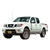 Cartoon White Pickup Vinyl Car Decal Sticker – Waterproof & UV-Resistant 3.4133333333333336"