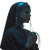 Tech Priestess Portrait Vinyl Car Decal Sticker – Waterproof & UV-Resistant 6.826666666666667"