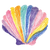 Rainbow Striped Seashell Vinyl Car Decal Sticker – Waterproof & UV-Resistant 6.826666666666667"
