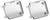 2x Enhance & Protect with Clear Polycarbonate Fog Light Cover | Fits Rigid D-Series (Dually) | Durable Snap-On Design