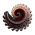 Fractal Consciousness Tentacle Vinyl Car Decal Sticker – Waterproof & UV-Resistant 3.4133333333333336"
