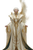 Albino Futuristic Woman Vinyl Car Decal Sticker – Waterproof & UV-Resistant 4.4