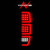 2x Upgrade Your Ride with ANZO USA Smoke Lens LED Tail Light Assembly | Set of 2, Featuring Red Brake Light, Sequential Turn Signal, Running Light, White Reverse Light