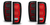 2x Upgrade Your Ride with ANZO USA Smoke Lens LED Tail Light Assembly | Set of 2, Featuring Red Brake Light, Sequential Turn Signal, Running Light, White Reverse Light